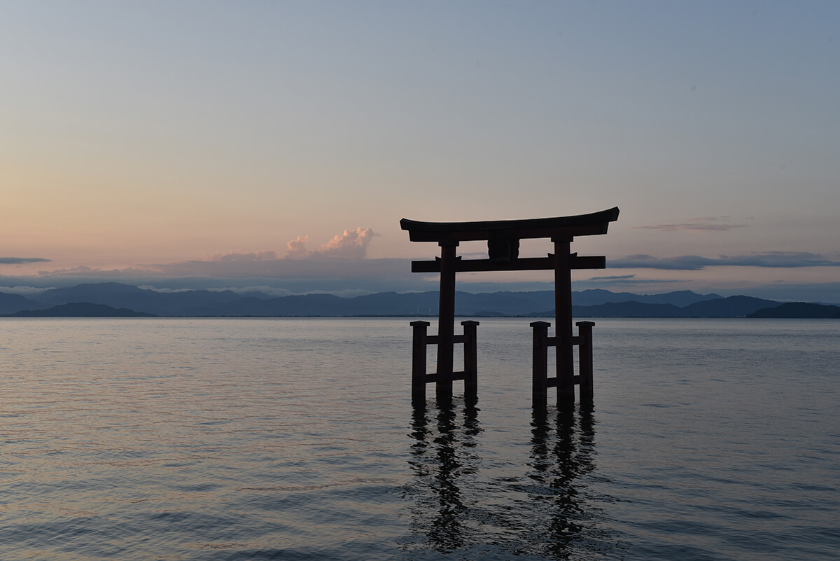白髭神社の絶景写真